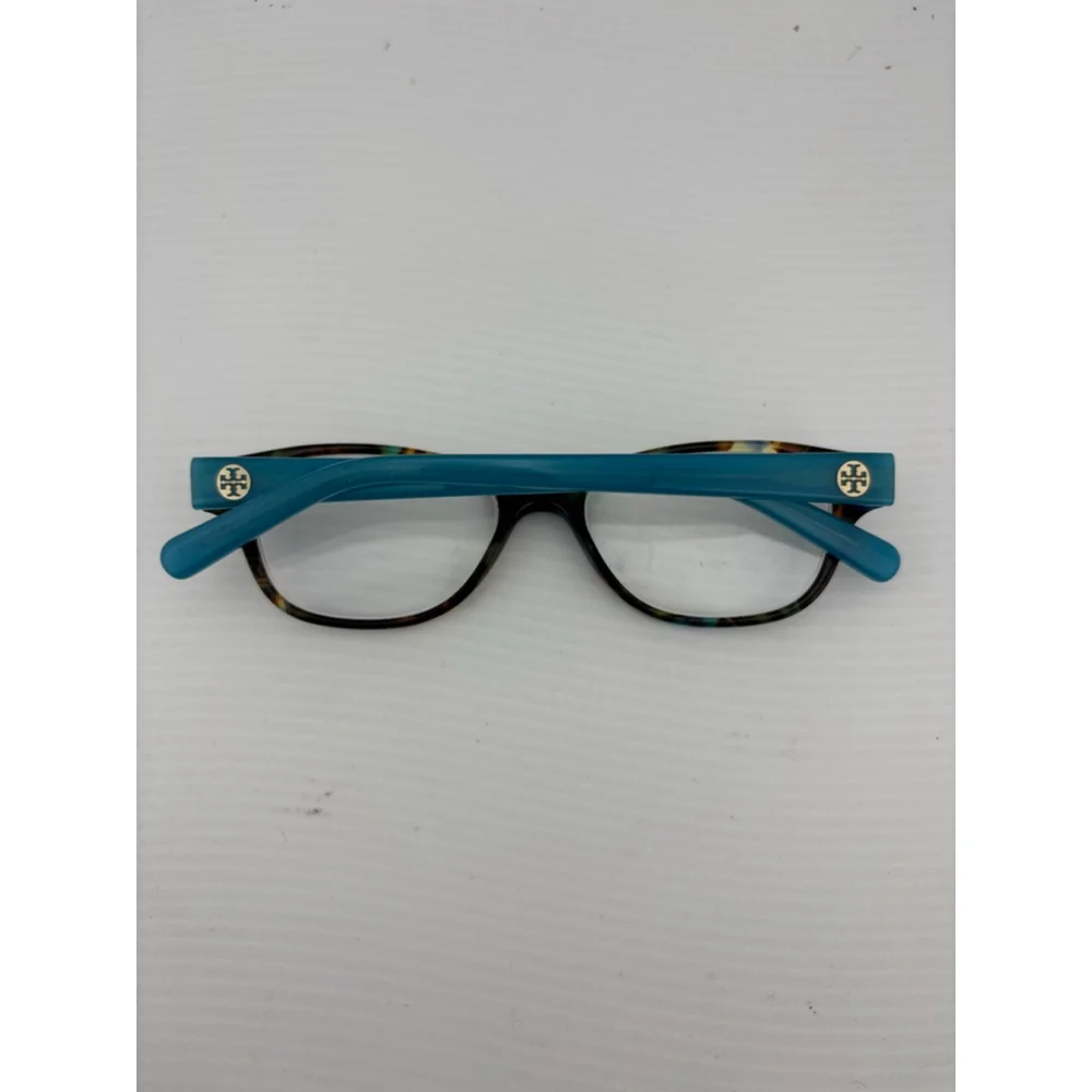 Women's Tory Burch One Size Tortoise Teal Eyeglasses